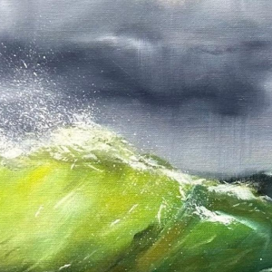 Jonathan De Cesare - Groen van Hoop - Olieverf op doek