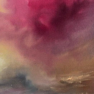 Jonathan De Cesare - Pastel Horizon - Olieverf op canvas
