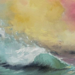 Jonathan De Cesare - Horizon pastel - huile sur toile