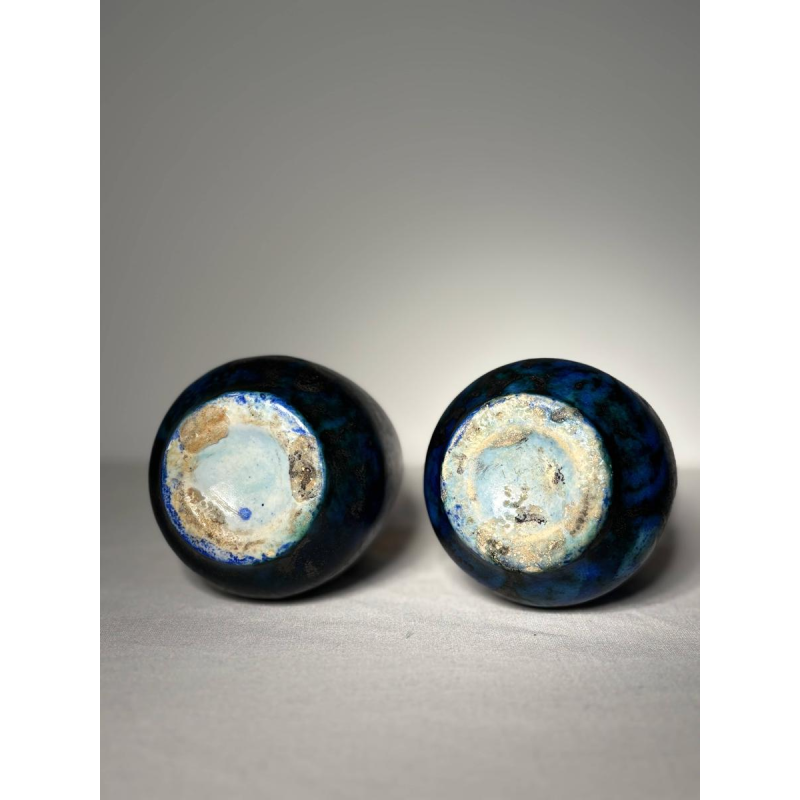 Louis Dage - Paar gesigneerde keramische vazen - Art Deco, circa 1925-1935