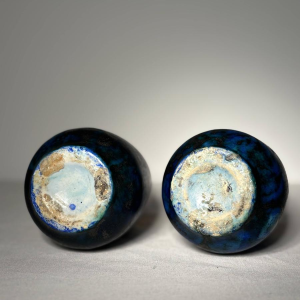 Louis Dage - Paar gesigneerde keramische vazen - Art Deco, circa 1925-1935