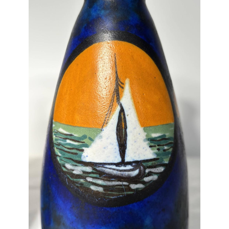 Louis Dage - Paar gesigneerde keramische vazen - Art Deco, circa 1925-1935