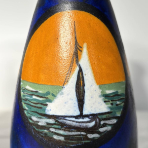 Louis DAGE - Paire de vases en céramique signés - Art Déco, vers 1925-1935