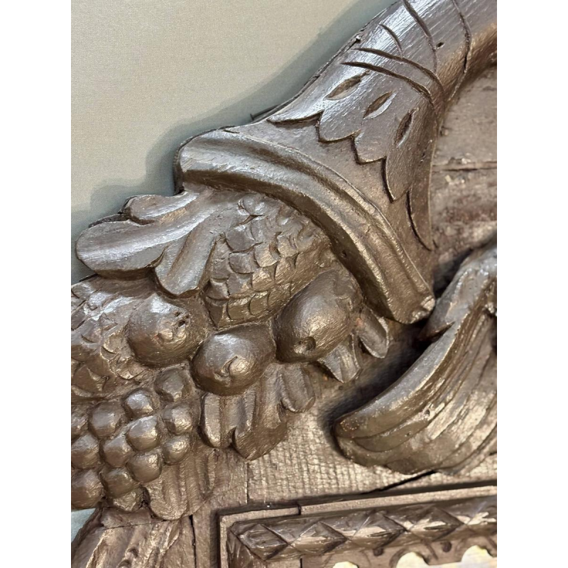 Decoratieve spiegel met putto en dolfijnen - Frankrijk of Duitsland - 18e eeuw