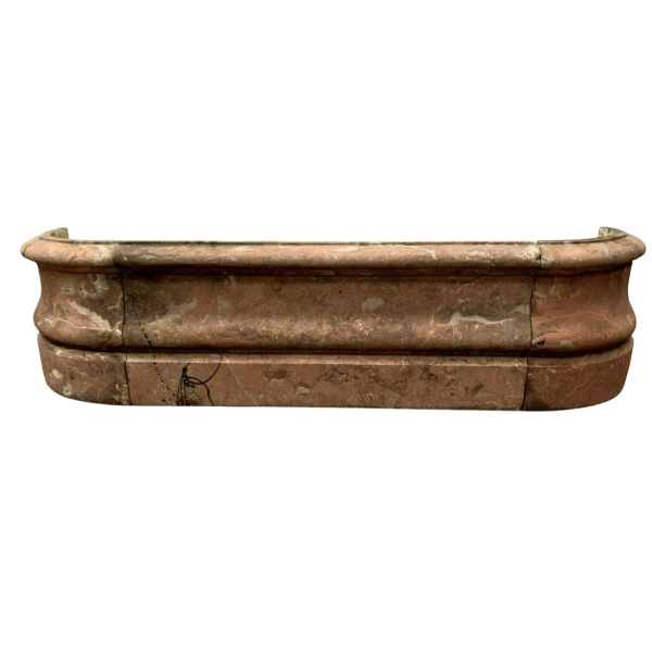 Jardinière murale à poser, marbre Brèche, XIX Siècle