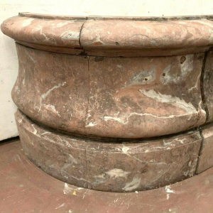 Jardinière murale à poser, marbre Brèche, XIX Siècle