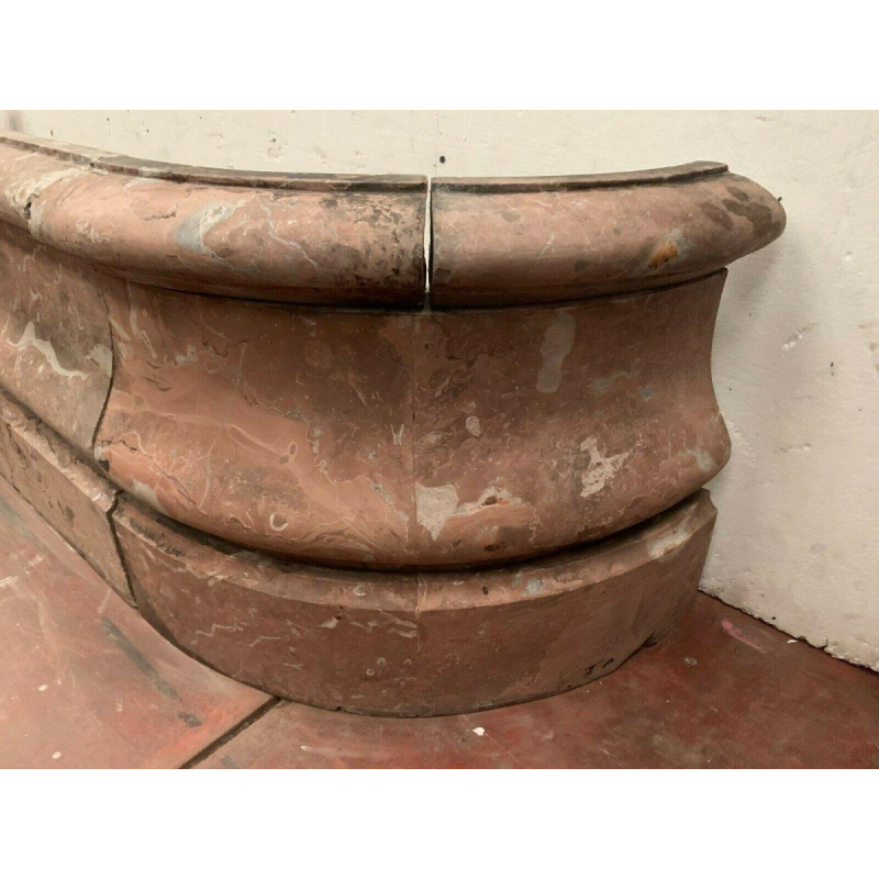 Jardinière murale à poser, marbre Brèche, XIX Siècle