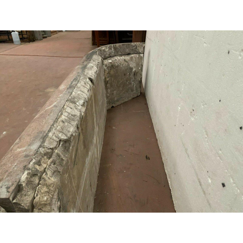 Wandplantenbak, Breccia marmer, 19e eeuw