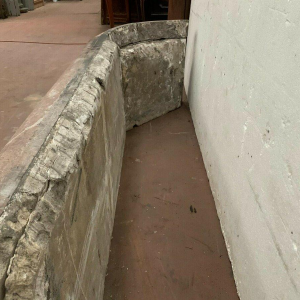 Wandplantenbak, Breccia marmer, 19e eeuw