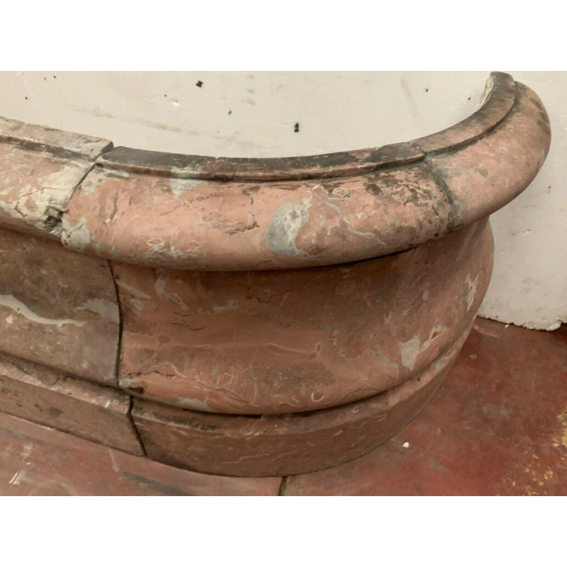 Jardinière murale à poser, marbre Brèche, XIX Siècle