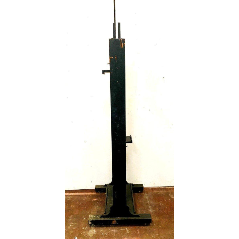 Chevalet de peintre double faces en bois noirci, XXe siècle