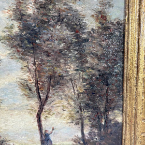 École française "Danse des Nymphes" d'après Camille Corot, XIXe siècle