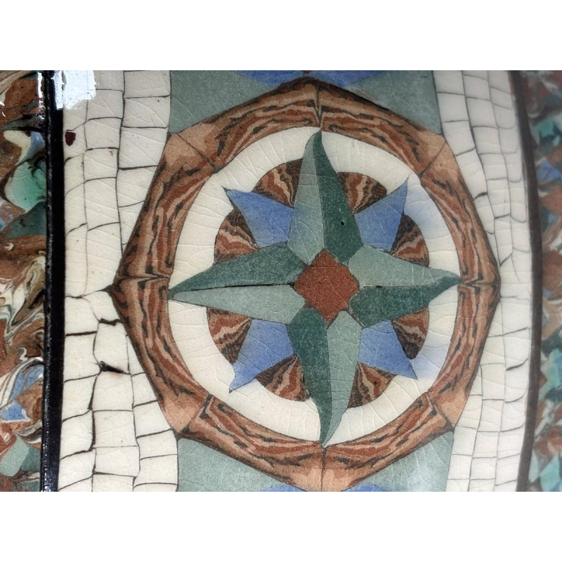 Jean Gerbino for Vallauris, rare ceramic vase with three handles, France, 20th century