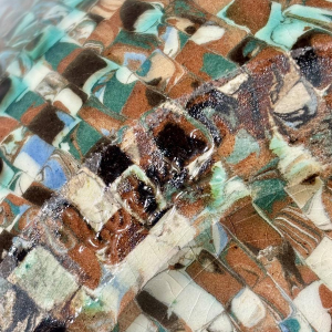 Jean Gerbino voor Vallauris, zeldzame keramische vaas met drie handvatten, Frankrijk, 20e eeuw