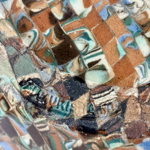 Jean Gerbino pour Vallauris, rare vase en céramique à trois anses, France XXe siècle