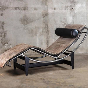 Le Corbusier, chaise longue LC4, années 70