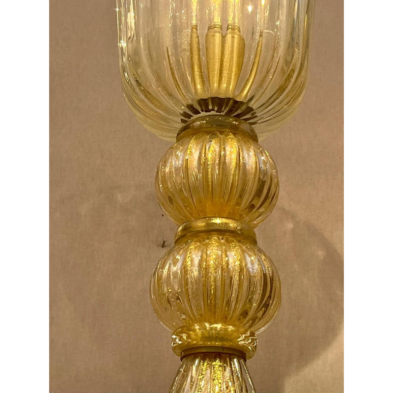 Barovier & Toso - Murano, lampadaire monumental de style Néoclassique italien, ca 1960