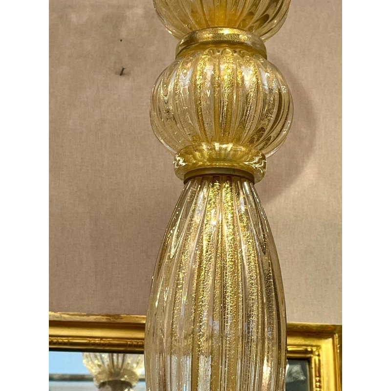 Barovier & Toso - Murano, monumental floor lamp in Italian Neoclassical style, ca 1960