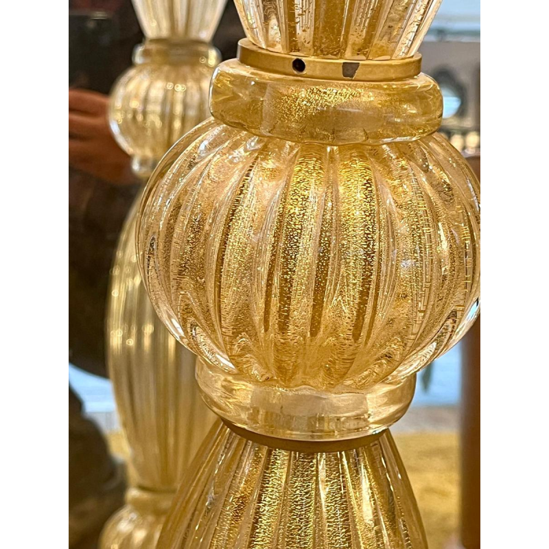 Barovier & Toso - Murano, monumentale vloerlamp in Italiaanse neoklassieke stijl, ca. 1960