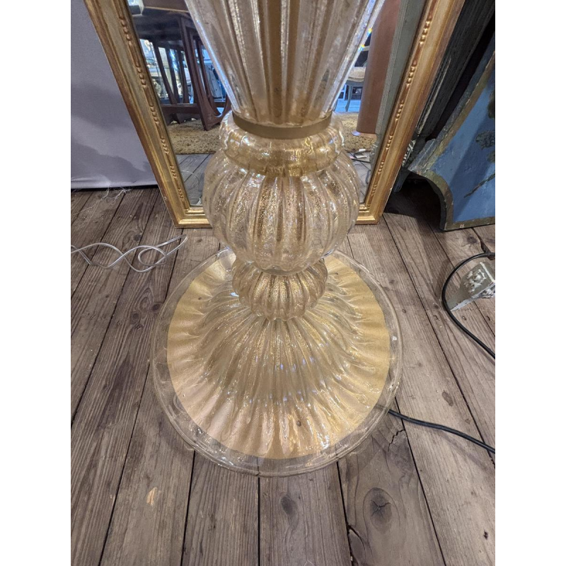 Barovier & Toso - Murano, monumental floor lamp in Italian Neoclassical style, ca 1960