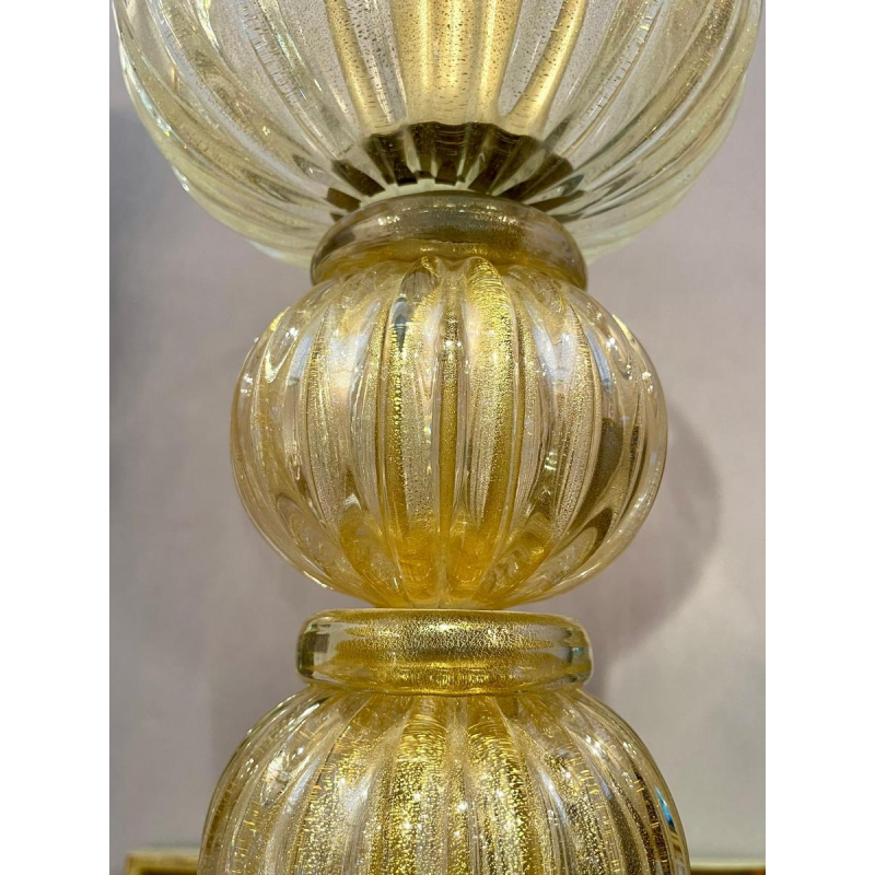 Barovier & Toso - Murano, monumentale vloerlamp in Italiaanse neoklassieke stijl, ca. 1960