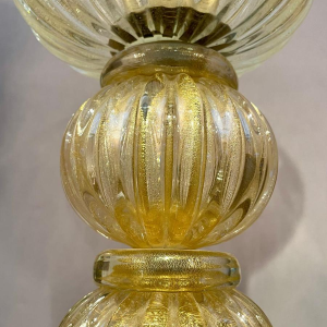 Barovier & Toso - Murano, monumentale vloerlamp in Italiaanse neoklassieke stijl, ca. 1960