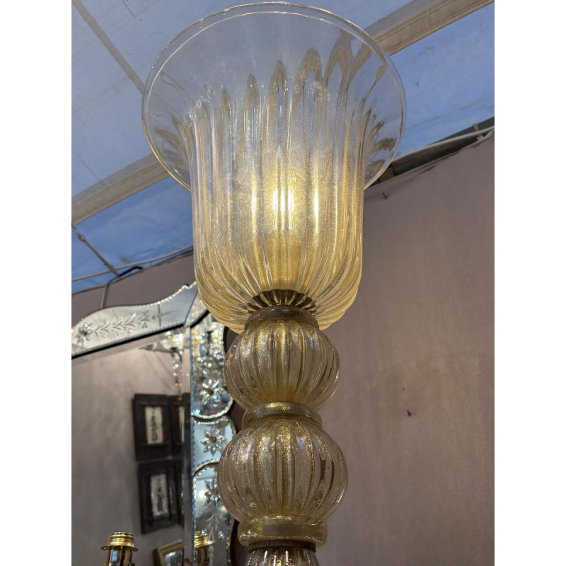Barovier & Toso - Murano, monumentale vloerlamp in Italiaanse neoklassieke stijl, ca. 1960