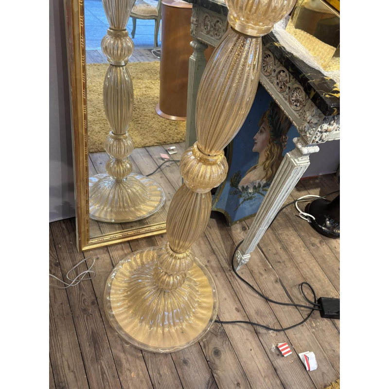 Barovier & Toso - Murano, monumentale vloerlamp in Italiaanse neoklassieke stijl, ca. 1960