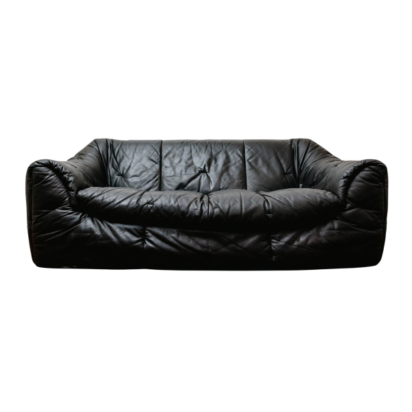 Michel Ducaroy for Ligne Roset, Sloop leather sofa, France ca 1970