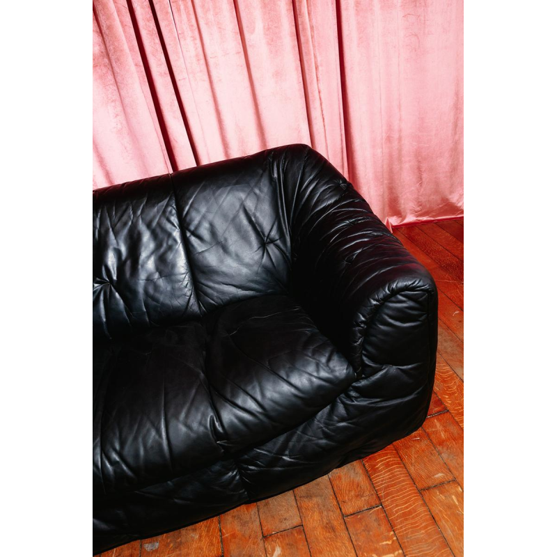 Michel Ducaroy for Ligne Roset, Sloop leather sofa, France ca 1970