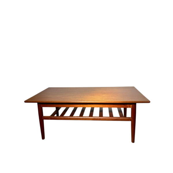 Trioh Mobler - Danemark, table basse en teck, circa 1960