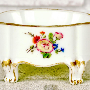 Porcelaine de Paris - Manufacture de Clignancourt, saleron - salière, XVIIIe siècle