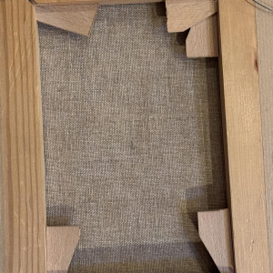 Marie-Louise BATARDY «Rue du boulot» tableau Naïf, huile sur toile