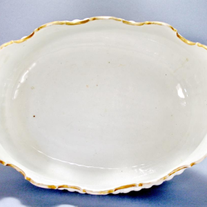 Niderviller porcelain, oval glass cooler, 18th century