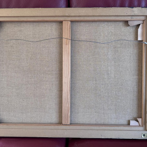 Henri DETHIER “The Tram Stop” oil painting on canvas