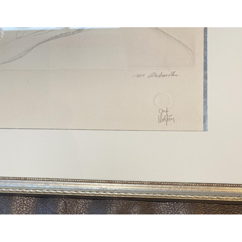 Marcel Delmotte litho "Gezicht".