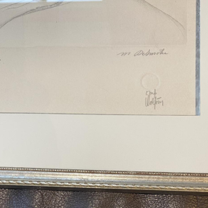 Marcel Delmotte litho "Gezicht".