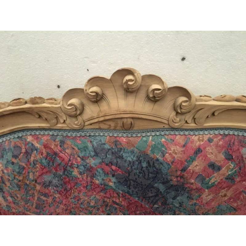 Mobilier de salon de style Louis XV, canapé et fauteuils Rocaille, XXe siècle