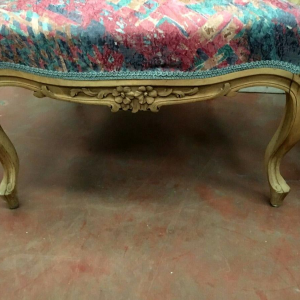 Louis XV style living room furniture, Rococo sofa and armchairs, 20th century