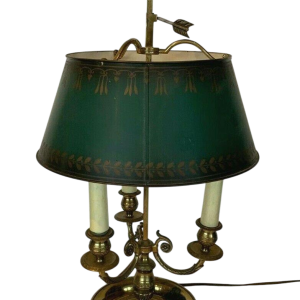 Lampe bouillotte en bronze et tôle, XXᵉ siècle