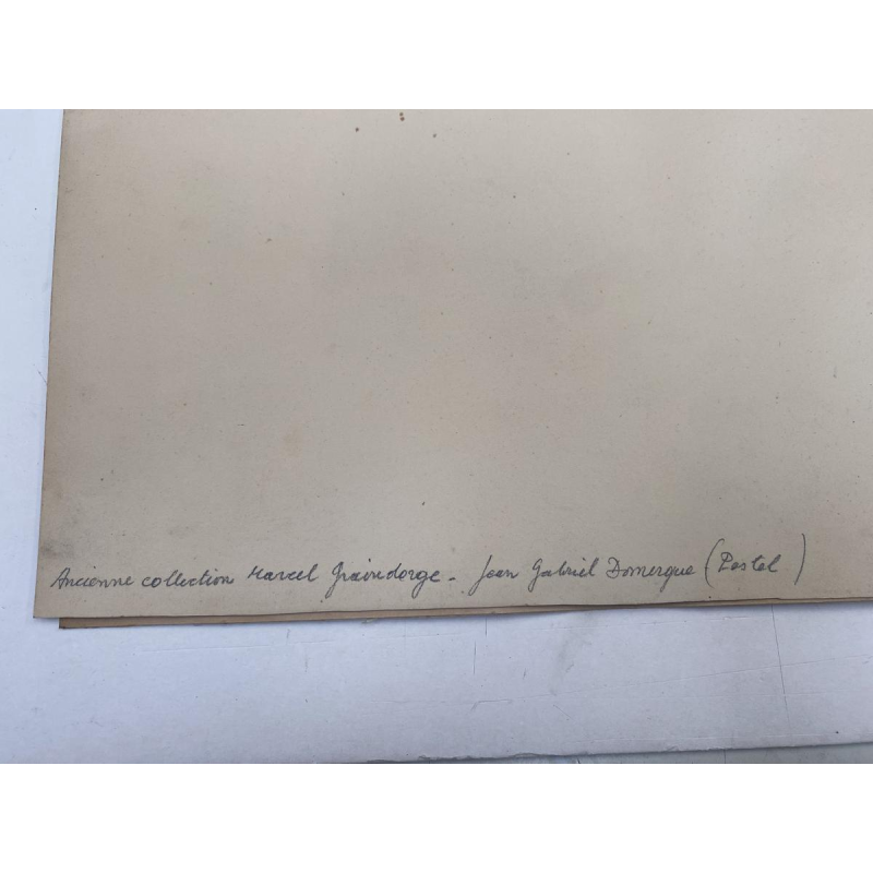 Jean-Gabriel Domergue (toegeschreven aan) "Elegante" pasteltekening op papier