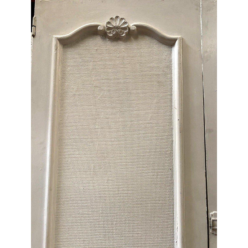 Set of three double-sided molded passage doors, 19th century