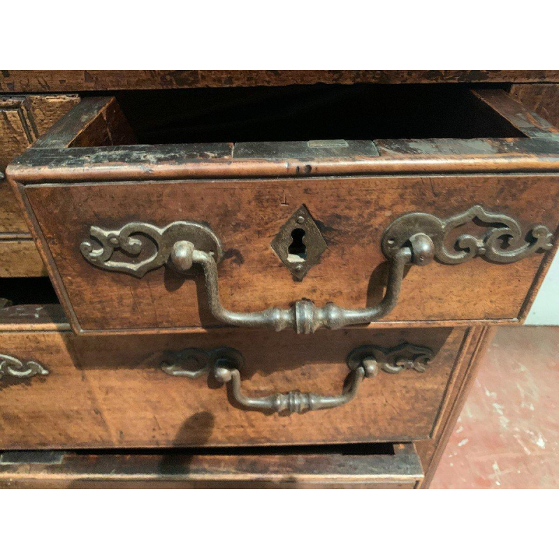 Bureau de pente Louis XV en chêne massif, XVIIIᵉ siècle