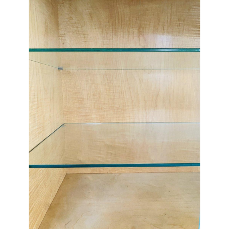 Art Deco display cabinet in mahogany and veneer, 20th century