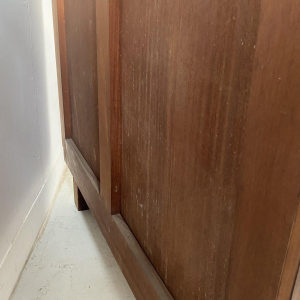 Art Deco vitrinekast van mahoniehout en fineer, 20e eeuw