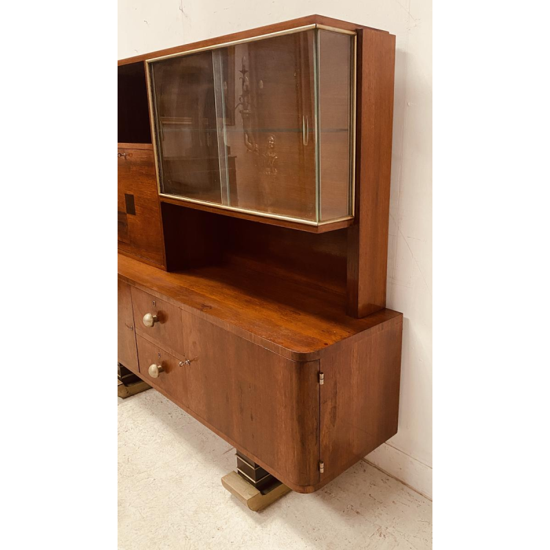 Architectonische vitrinekast uit de Art Deco-periode, 20e eeuw