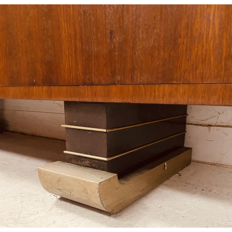 Art Deco period architectural display cabinet, 20th century