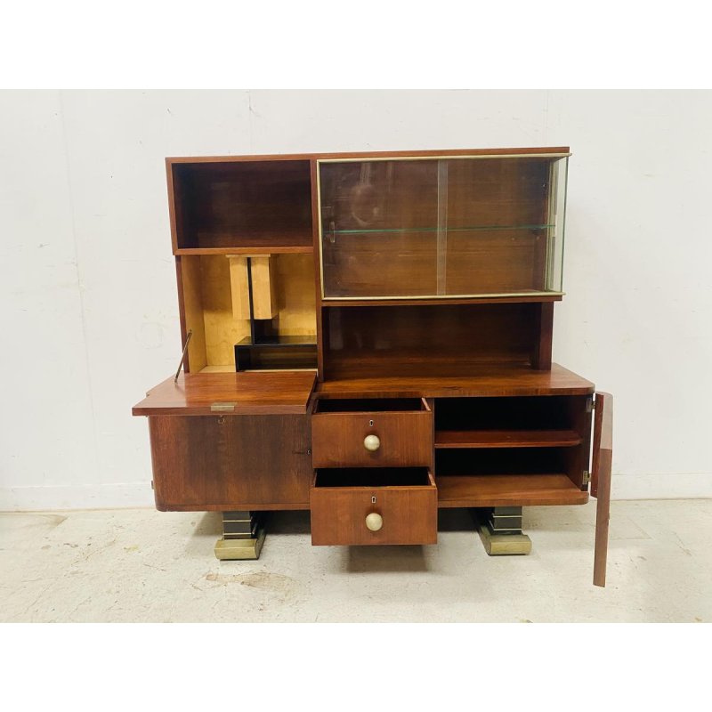 Architectonische vitrinekast uit de Art Deco-periode, 20e eeuw