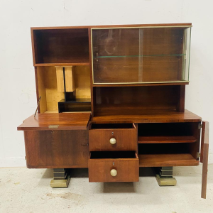 Architectonische vitrinekast uit de Art Deco-periode, 20e eeuw