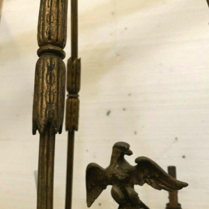 Lustre Empire en bronze et albâtre, XIXᵉ siècle, Napoléon III